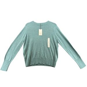 NWT‎ A New Day Crewneck Sweater Classic Lightweight Knit Preppy Casual Top Large